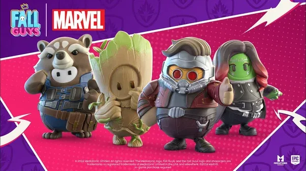 Fall Guys - Guardians of the Galaxy Trailer